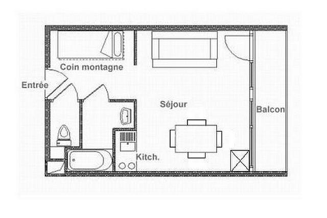 Apartements SKI SOLEIL - Les Menuires Bruyères