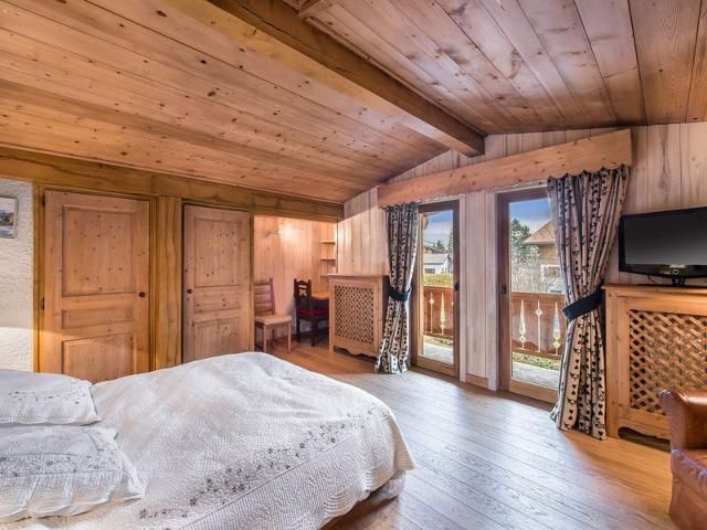 Cozy 3-Bedroom Chalet Apartment in Megève Jaillet - Sleeps 6, Near Ski Slopes, Fireplace & WiFi FR-1-453-6 - Megève