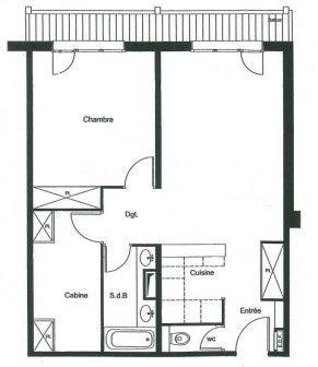 Apartements ROCHE DE FOURS - Val d'Isère Le Châtelard