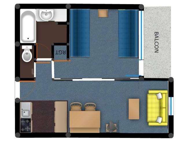 Apartment Les pentes - Plagne - Les Coches