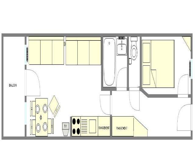 Apartment Le sextant - Plagne - Les Coches
