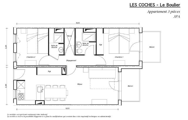 Apartment Le boulier - Plagne - Les Coches
