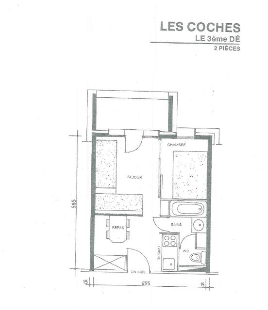 Apartment Le de 3 - Plagne - Les Coches