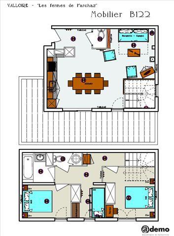 Apartements LES FERMES DE L'archaz - Valloire