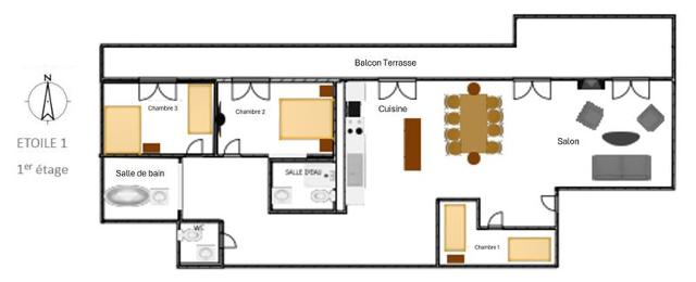 Apartements LES ETOILES DES NEIGES - Valloire