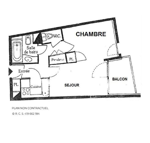 Apartements GENEPI - Les Menuires Reberty 1850