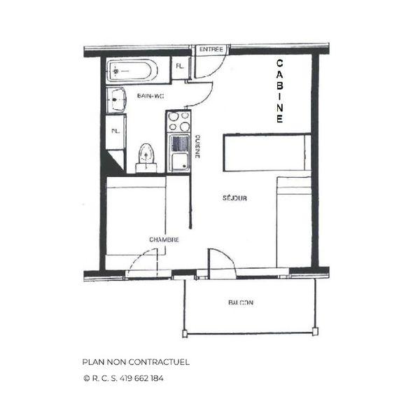 Apartements NECOU - Les Menuires Reberty 2000