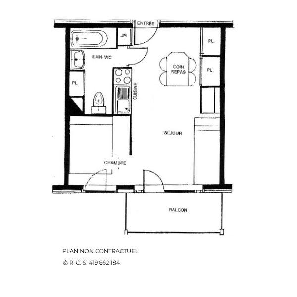 Apartements NECOU - Les Menuires Reberty 2000