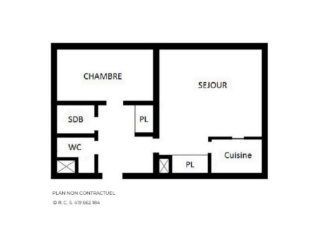 Apartements CHAVIERE - Les Menuires Croisette