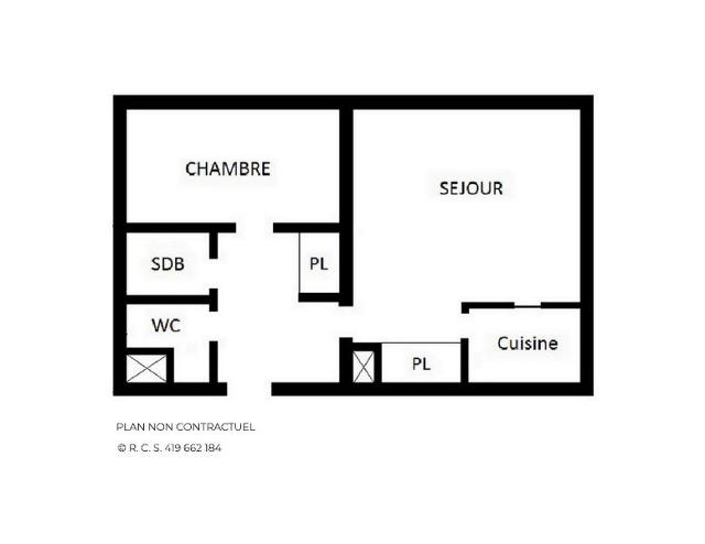 Apartements CHAVIERE - Les Menuires Croisette