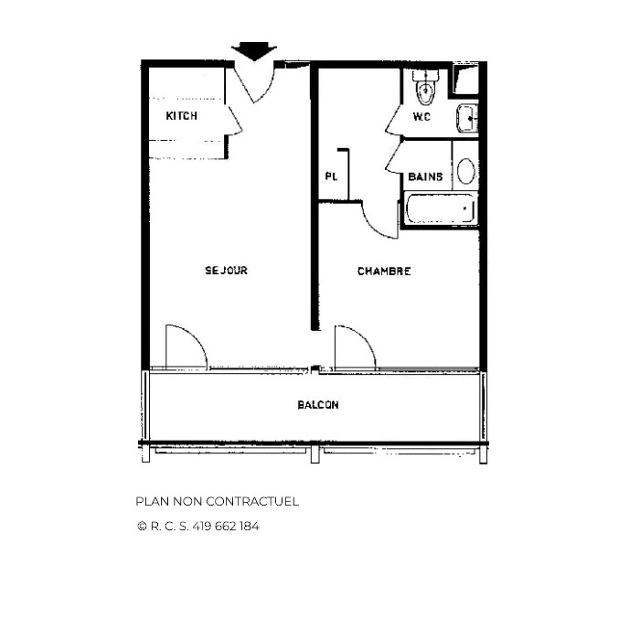 Apartements CHAVIERE - Les Menuires Croisette