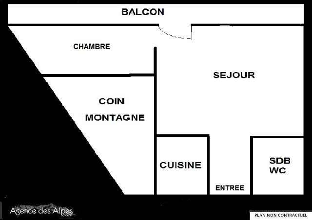 Apartements ARAVIS - Les Menuires Croisette