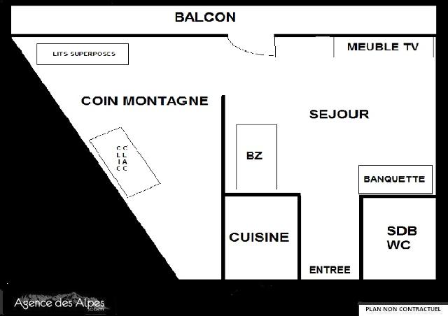 Apartements ARAVIS - Les Menuires Croisette