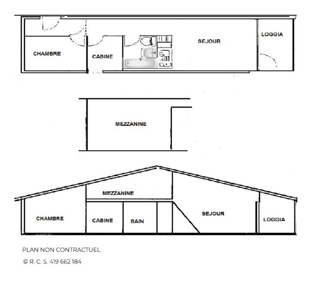 Apartements ASTERS - Les Menuires Fontanettes