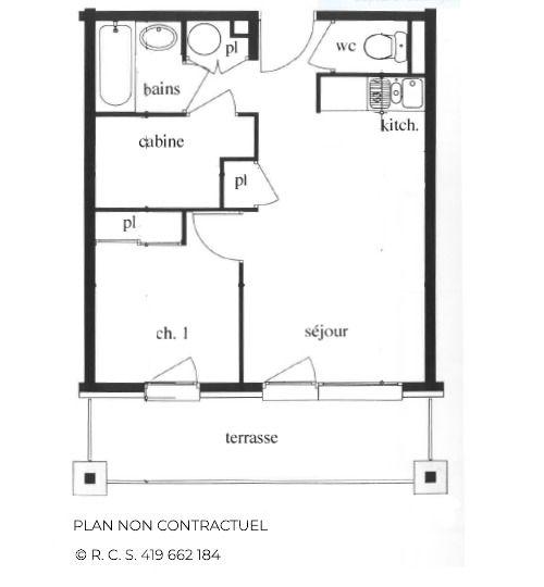 Apartements ARGENTIERE - Les Menuires Reberty 1850