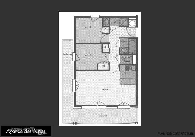 Apartements ARGENTIERE - Les Menuires Reberty 1850