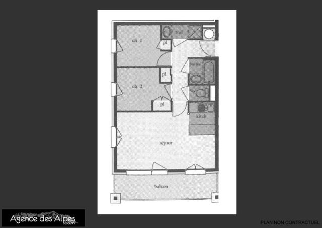 Apartements ARGENTIERE - Les Menuires Reberty 1850