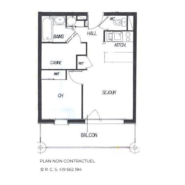 Apartements COURMAYEUR - Les Menuires Reberty 1850