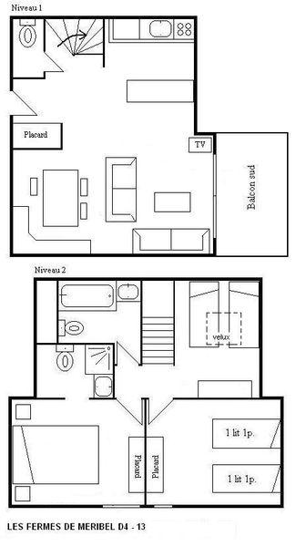 Appartment Diapason MRB280-D13 - Méribel Village 1400