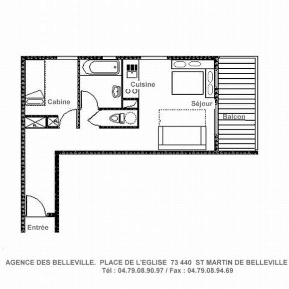Apartements DAHLIA - Saint Martin de Belleville