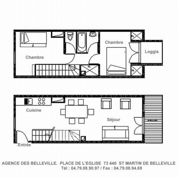 Apartements HORS PISTE - Saint Martin de Belleville