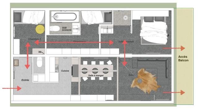 Apartements LAUZIERES - Les Arcs 1800