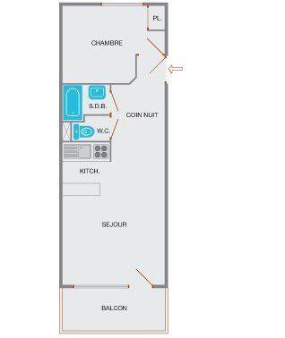 Appartment Yeti GB750-A3 - Le Grand Bornand