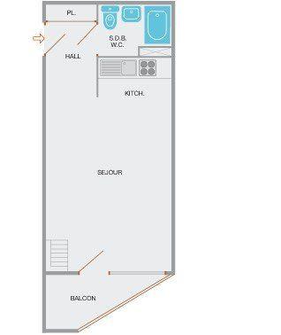 Appartment Roches Fleuries 1 CH380-2D - Le Grand Bornand