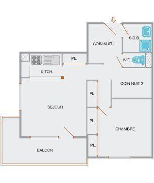 Appartment Busserolles CH060-006 - Le Grand Bornand