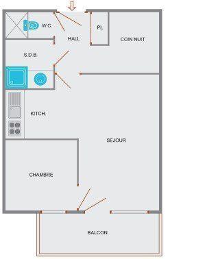 Appartment Alpina C GB060-012 - Le Grand Bornand