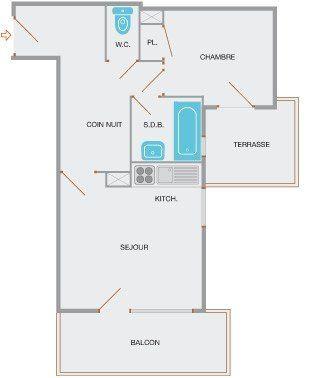 Appartment Venay 3 CH440-0E - Le Grand Bornand