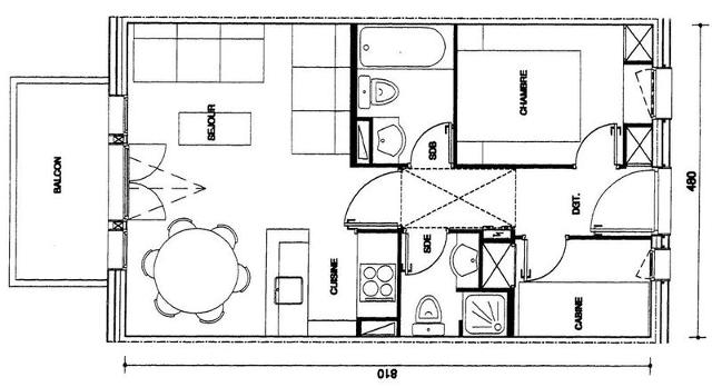 Appartment Athamante GL269 - Valmorel