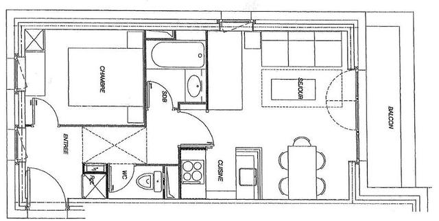 Appartment Valériane GL303 - Valmorel