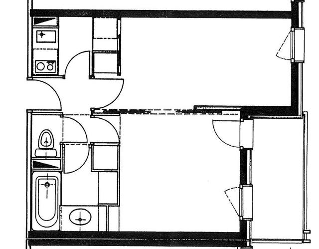 Appartment Lauzière-Dessous G327 - Valmorel