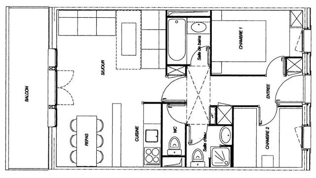 Appartment Valériane G309 - Valmorel