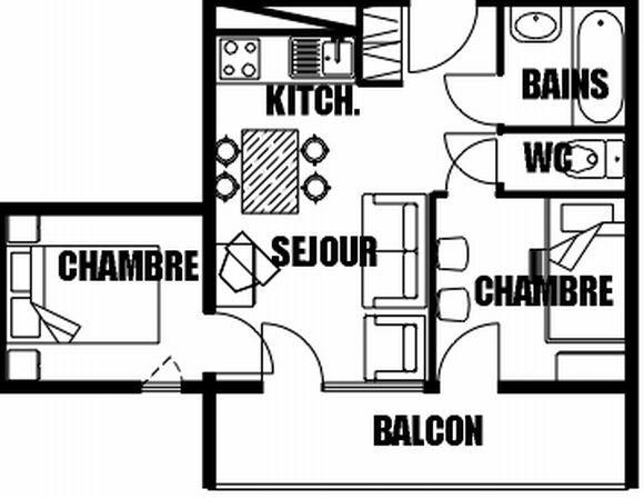 Apartements MONT BLANC - Les Carroz d'Araches