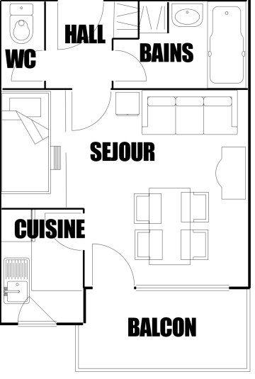 Apartements SABLETS - Les Carroz d'Araches