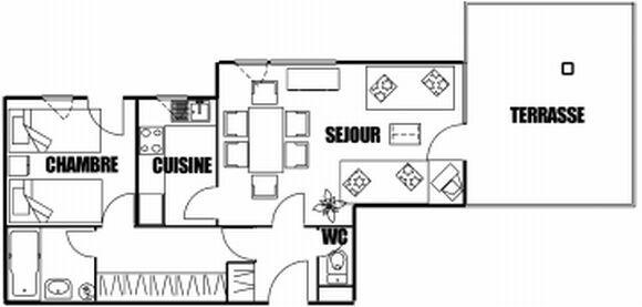 Apartements SABLETS - Les Carroz d'Araches