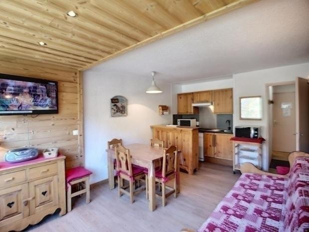 Les Menuires 2 pièces 4 personnes 30m² 1 chambre wifi gratuit - Les Menuires Reberty 1850