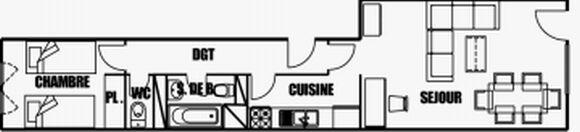 Apartements CASSIOPEE - Flaine Forum 1600
