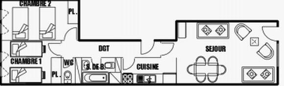 Apartements CASSIOPEE - Flaine Forum 1600