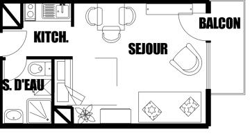 Apartements VEGA - Flaine Forum 1600