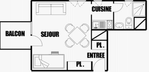 Apartements VEGA - Flaine Forum 1600