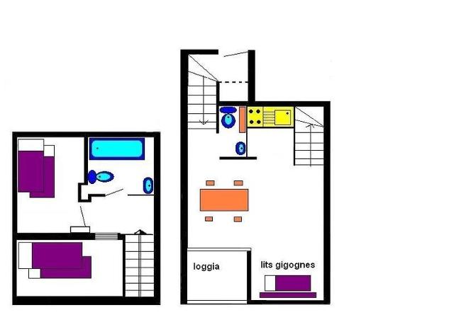 Appartment Hameau VRS360-0025 - Vars