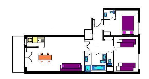 Appartment Centre Vars VRS330-0015 - Vars