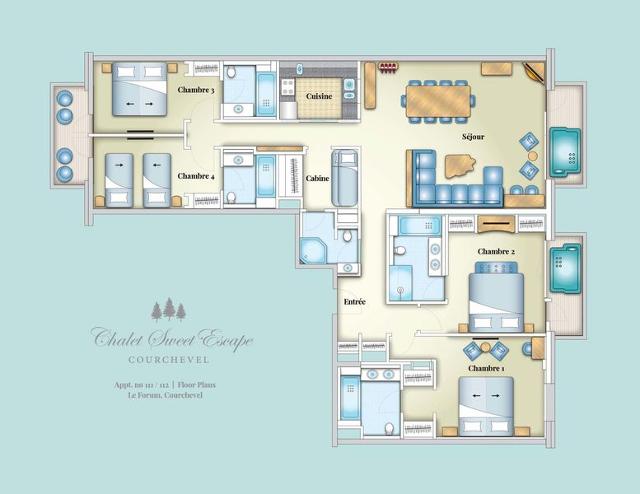 CHALET DU FORUM - Courchevel 1850