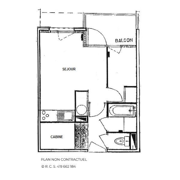 Apartements CARLINES II - Les Menuires Bruyères