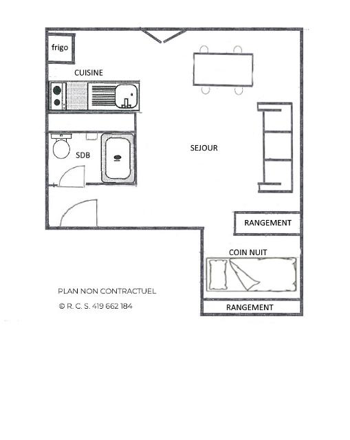 Apartements OISANS - Les Menuires Croisette