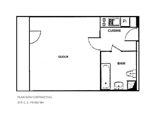 Apartements PELVOUX - Les Menuires Croisette