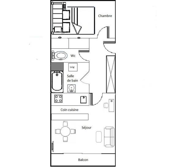 Apartements LE VALLON - Méribel Centre 1600